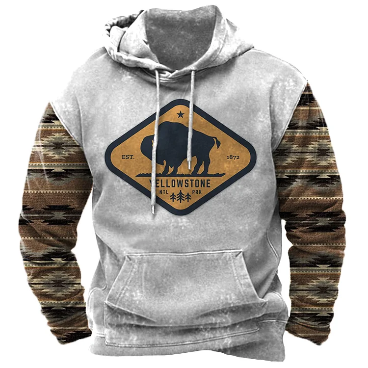 Men's Outdoor Casual Long Sleeve Sweatshirt