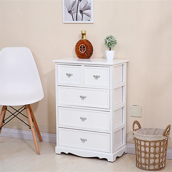Solid Wood Multi-Layer Drawer Cabinet