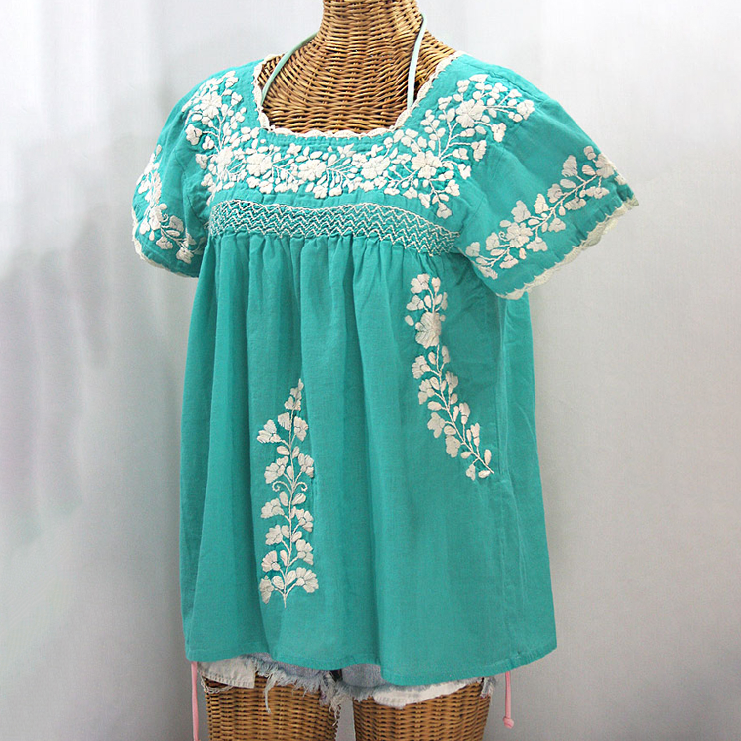 Resort Print Short Sleeve Top