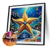 Starfish - Crystal Rhinestone Diamond Painting