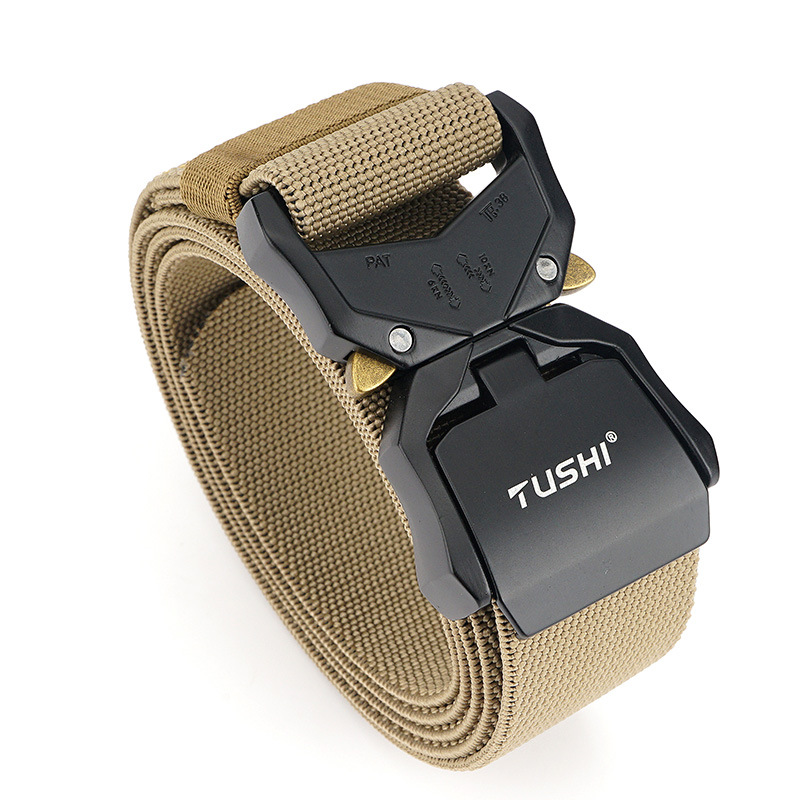  Tactical Quick-Release Buckle Belt for Outdoor Adventures