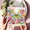 (US Only)6PCS DIY Diamond Art Greeting Cards Creative Birthday Card Kit Gifts (Butterfly)