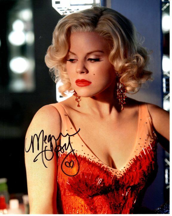 MEGAN HILTY signed autographed SMASH IVY LYNN MARILYN MONROE Photo Poster painting