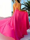 Solid Color Spaghetti-Neck Maxi Dress