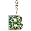 1Pc DIY Diamond Painting Lettter Keychain