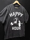 Happy Hour Washed Gym Shirt