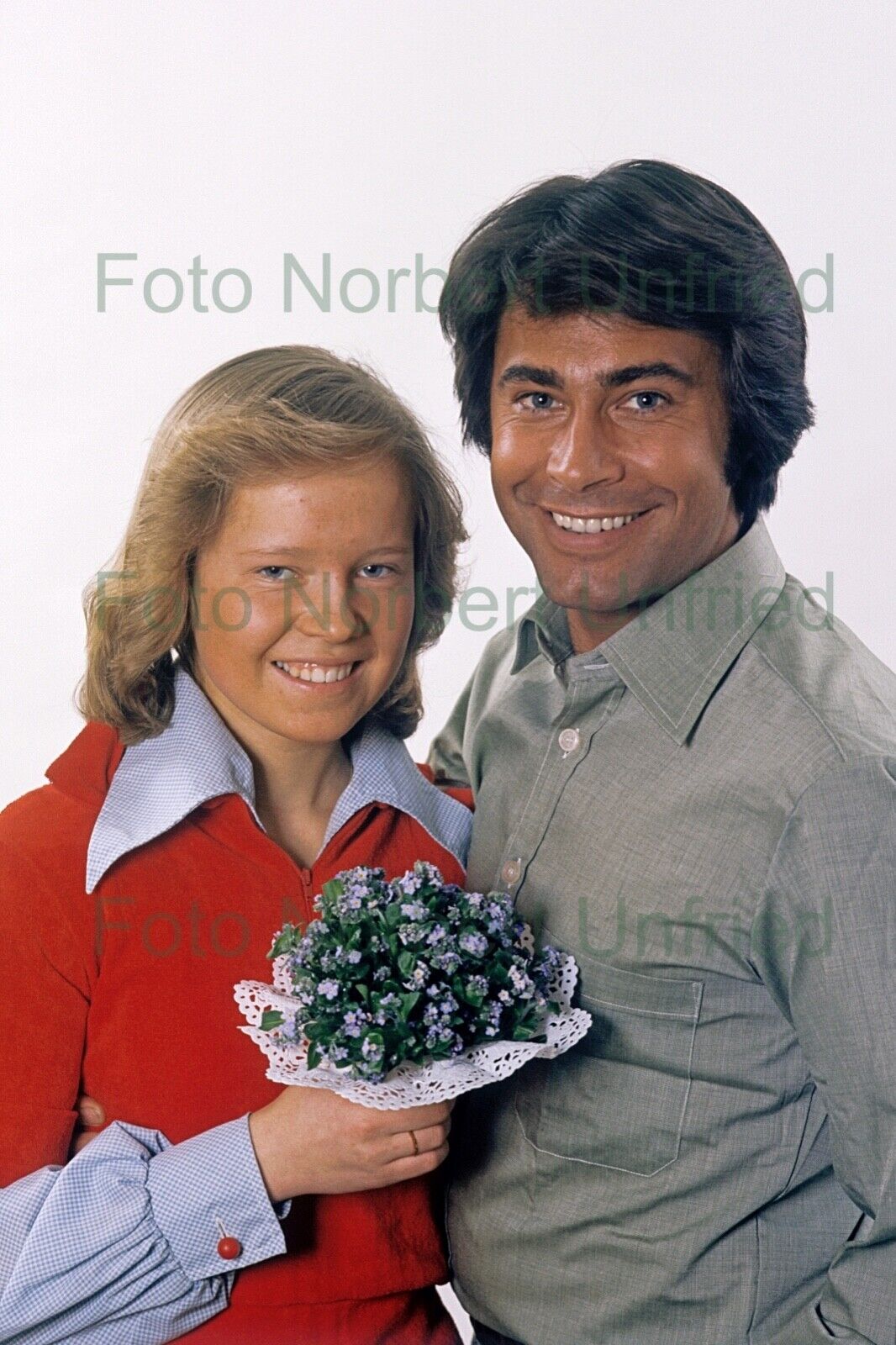 Anita Hegerland - Roy Black 10 X 15 CM Photo Poster painting Without Autograph (Star-46