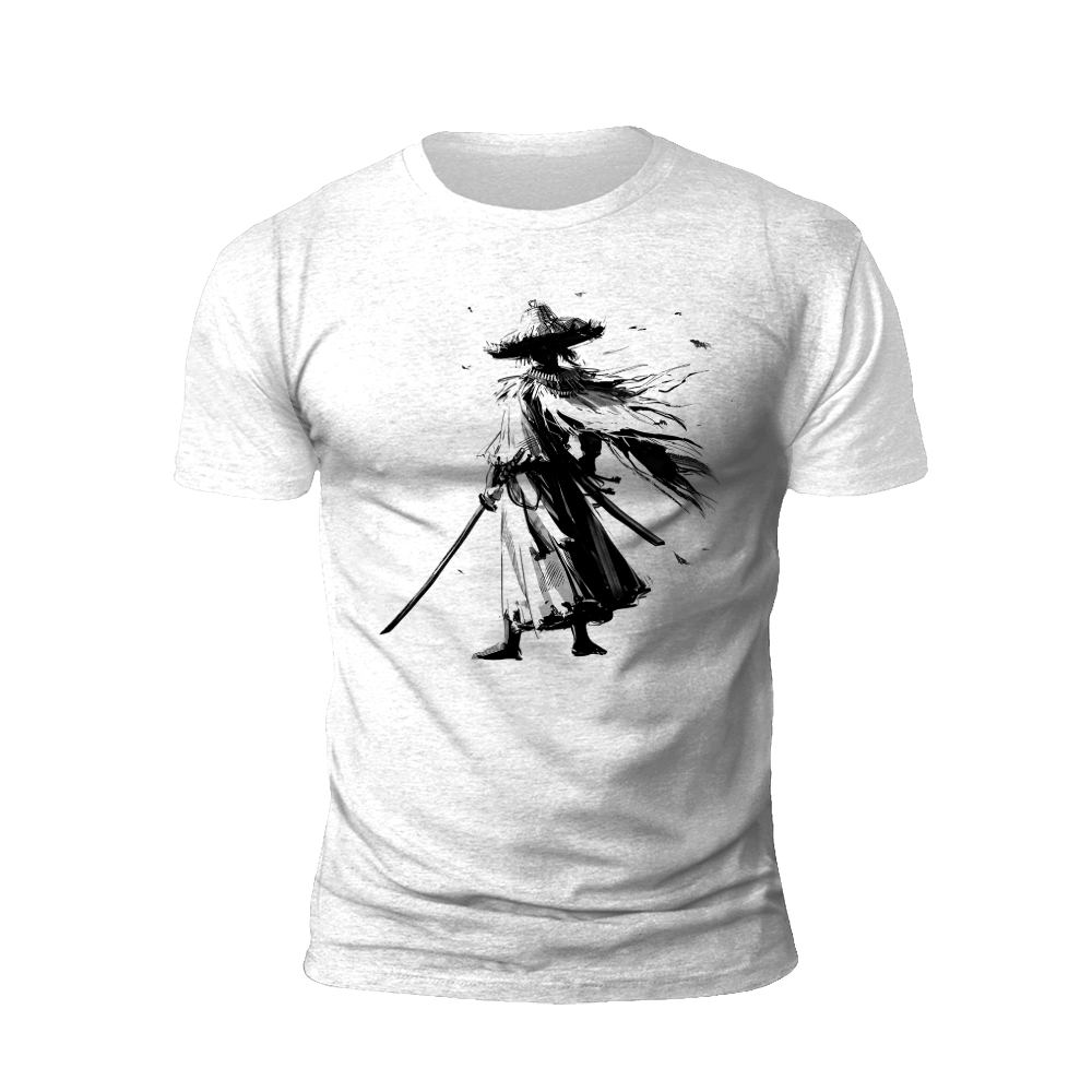 Samurai Strike: Warrior Ink T-Shirt
