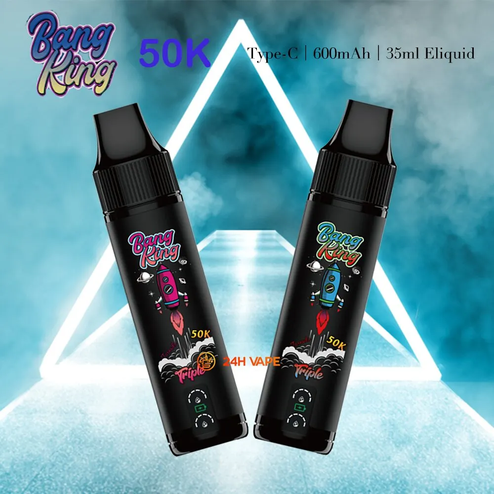 Bang King Triple 50000 50K Puffs 3 in 1 （10PCS）EU mysite fumotvapeshop