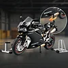 Motorcycle Model With Engine Startup, Throttle Control, And Exhaust Spray Simulation, Die-Cast Motorcycle, Ideal Gift For Men