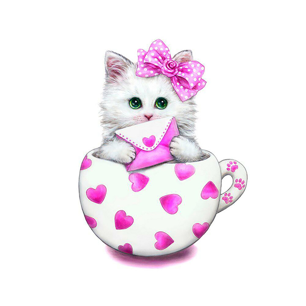 

Cute Kitten - Round Drill Diamond Painting - 30*30CM, 501 Original