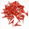50 Pcs Plant Grafting Clip for Cucumber Eggplant Watermelon (Round Mouth)