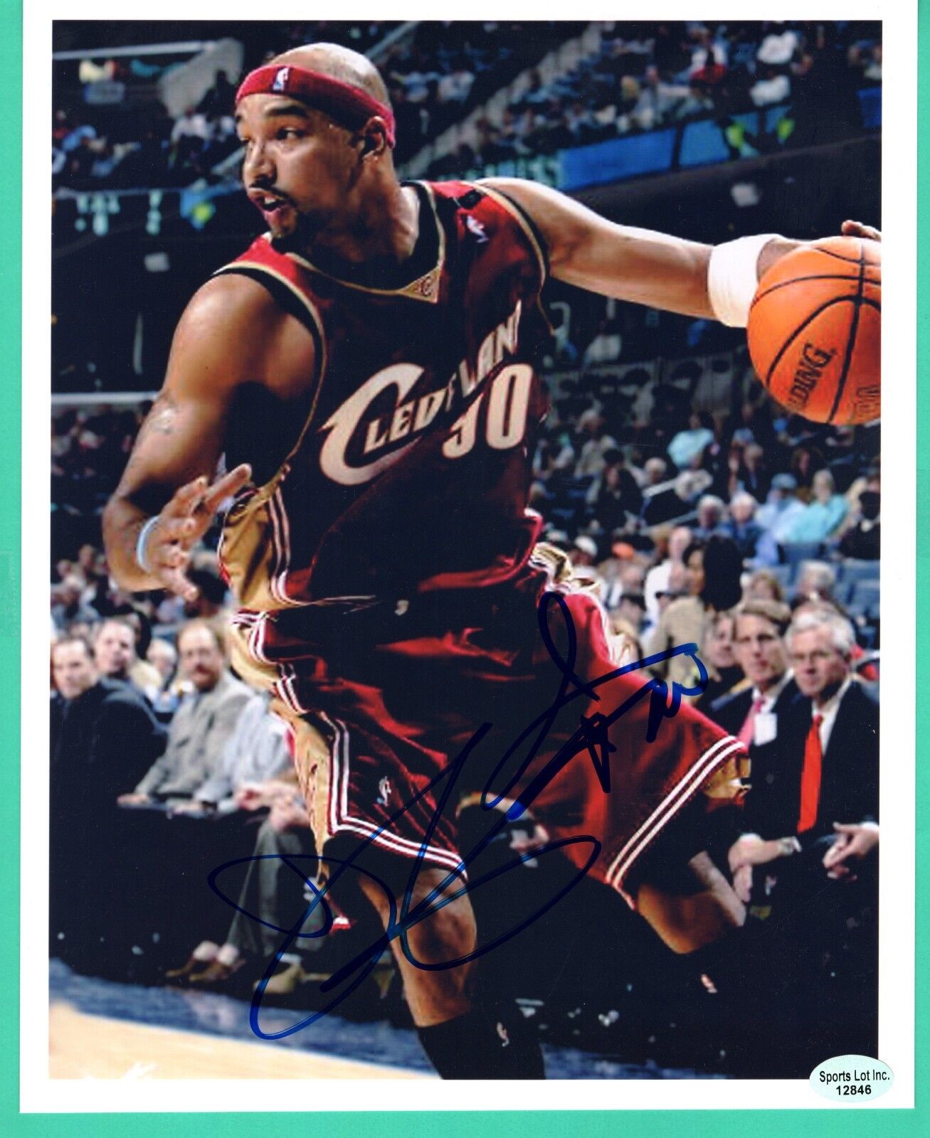 Drew Gooden NBA Cleveland Cavaliers Hand Signed Autograph 8x10 Photo Poster painting COA