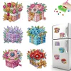 6Pcs Geschenk - 5d DIY Handwerk Aufkleber Magnet