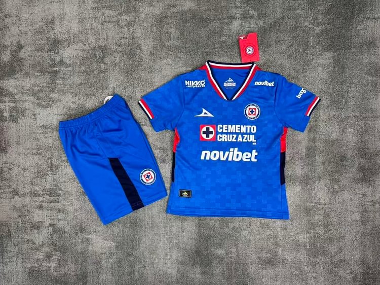 2025-26 Cruz Azul Home Jersey - Children's Version