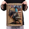 Bull Riding Live Like Someone Left The Gate Open - Vintage Metal Signs - 20*30cm/30*40cm - Western