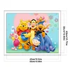 Winnie the Pooh - 11CT Stamped Cross Stitch 50*40cm