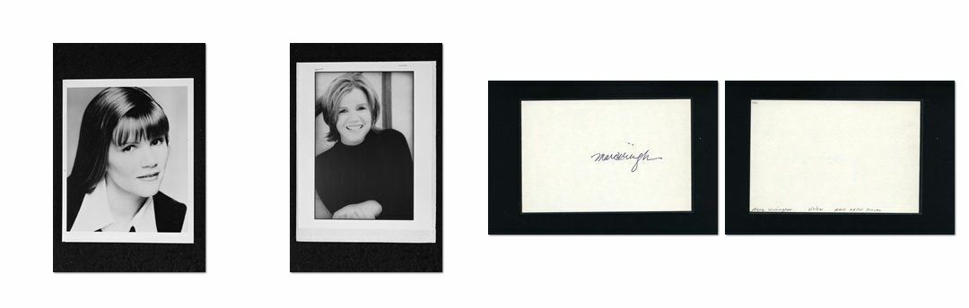 Mare Winningham - Signed Autograph and Headshot Photo Poster painting set - St Elmos Fire