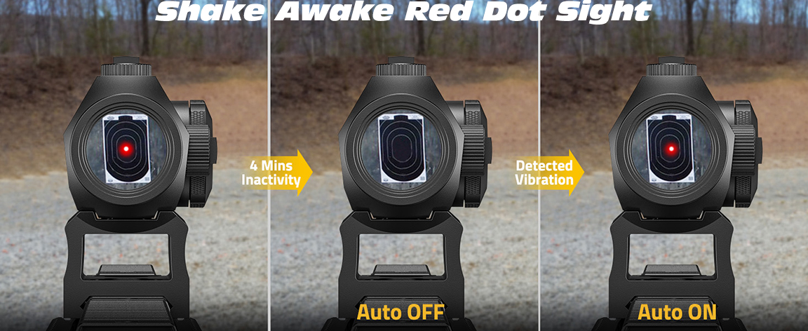 shake Awake red Dot sght 22lr 7.62 six.