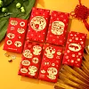 6PCS CNY Blessings Red Packet Envelope