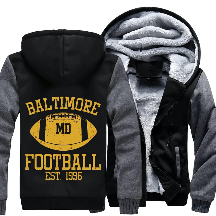 Baltimore Ravens, Football Fleece Jacket