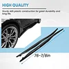 ECOTRIC Side Skirts Replacement Compatible with 2014-2019 Corvette C7 Stingray Z06 ZR1 Z51 Grand Sport 2 Door Coupe Extension Rocker Panels Guard Side Part Glossy Black