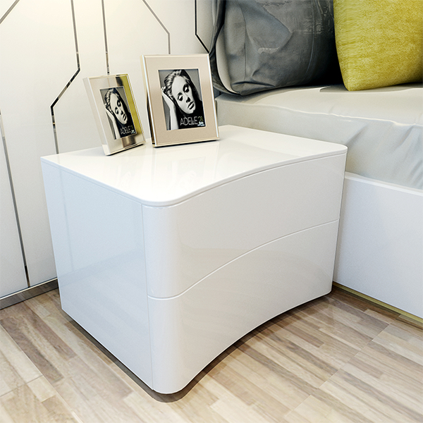 European Light Luxury  Environmental Protection Personality Bedside Table