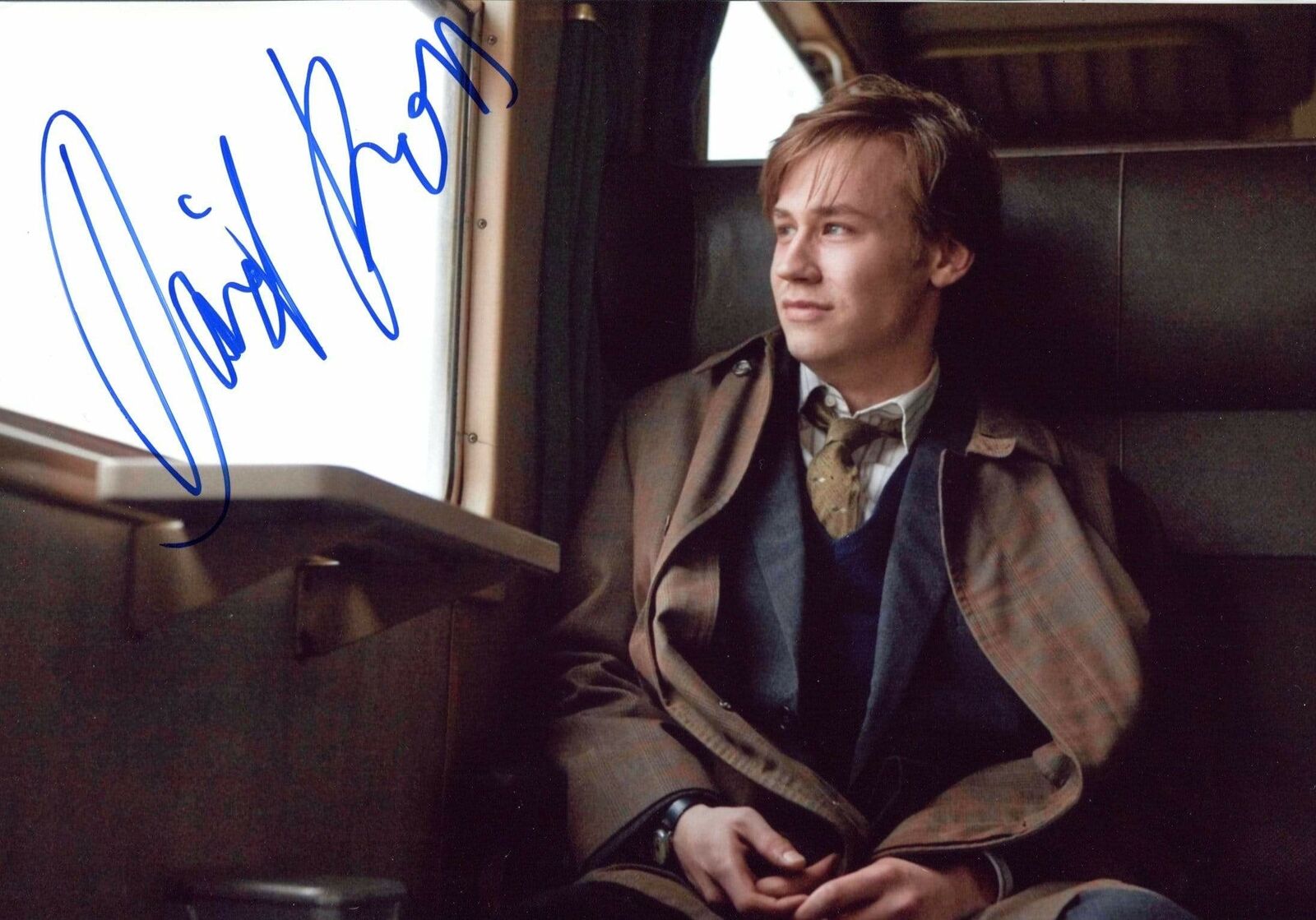 David Kross ACTOR autograph, In-Person signed Photo Poster painting