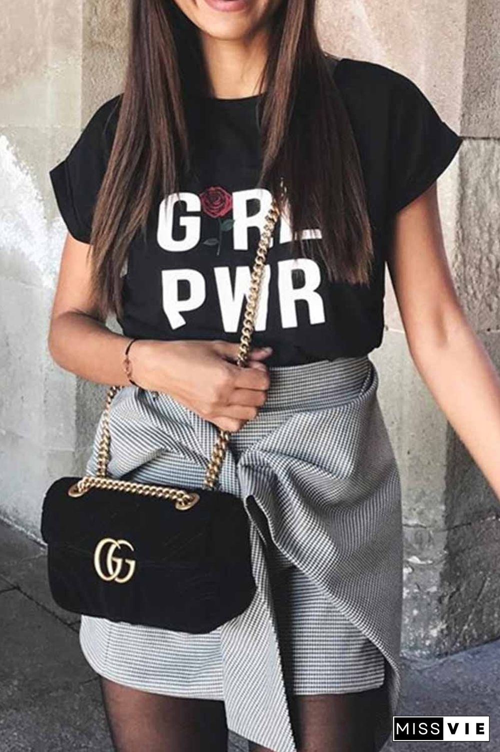 Floral Print Short Sleeve Tops