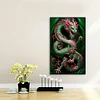 >SALE<5D DIY Full Square Drill Diamond Painting Dragon Kit Home Decoration Art Craft
