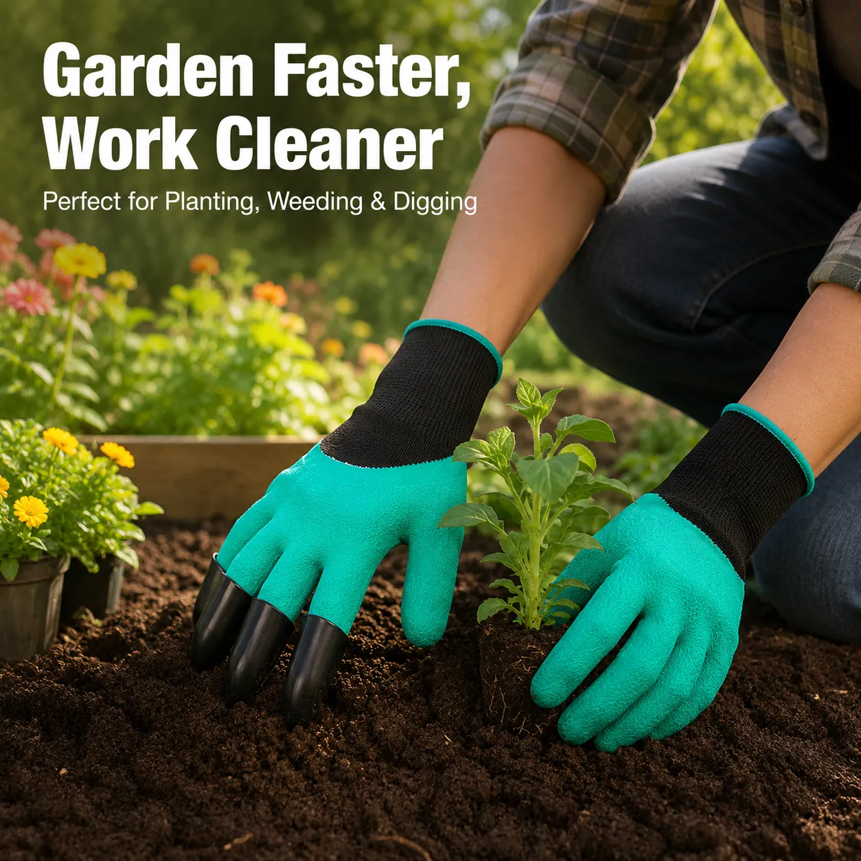 Dig, Plant & Weed with Your Hands