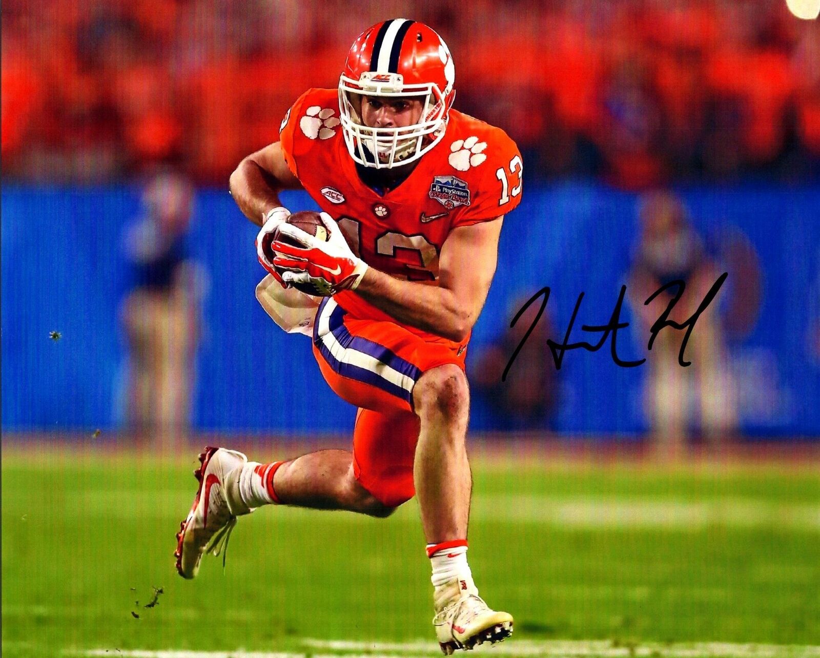 Hunter Renfrow Signed 8x10 Photo Poster painting - Clemson Tigers - NCAA NFL COA