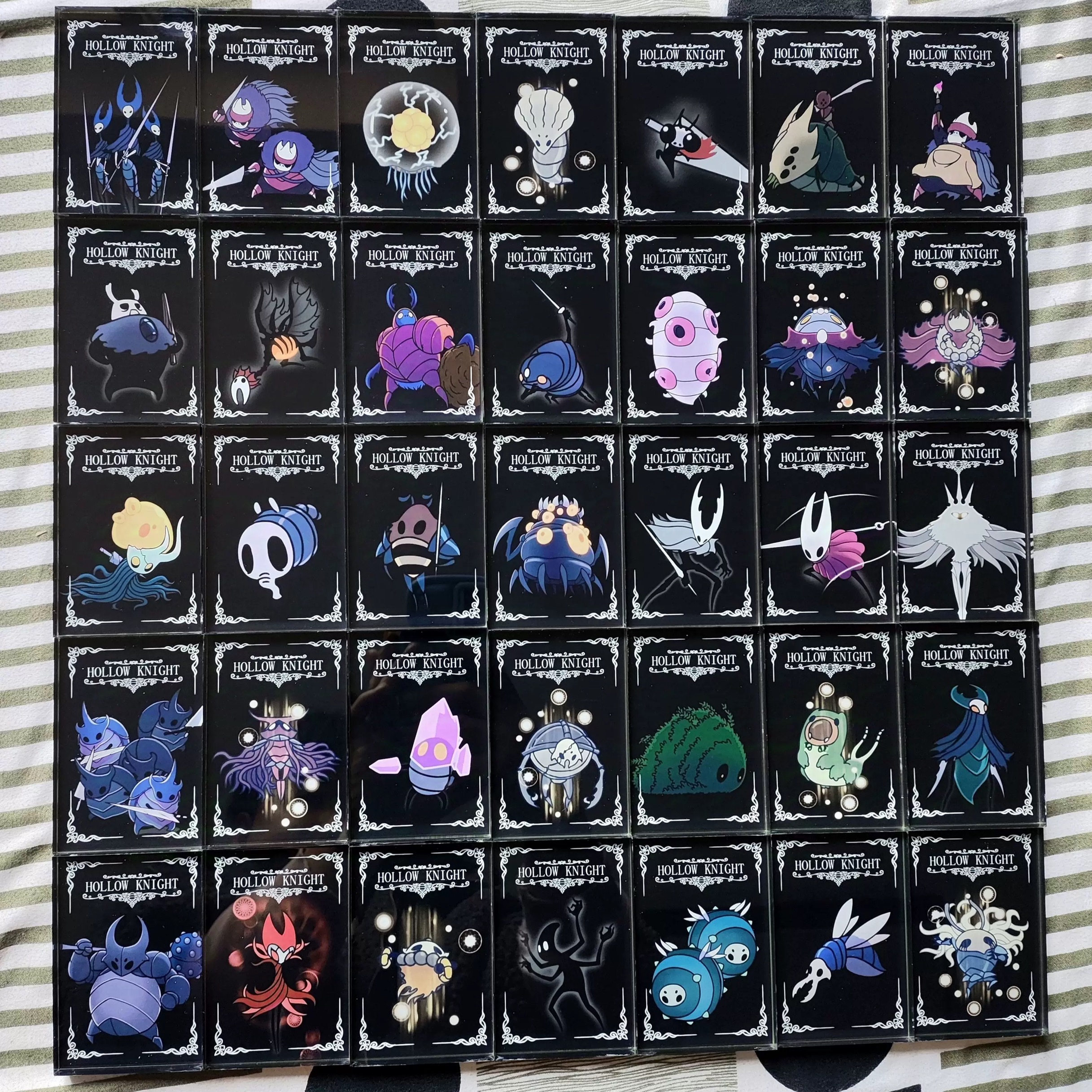 Slugcatgo Hollow Knight Acrylic Boss Magnets Full Set