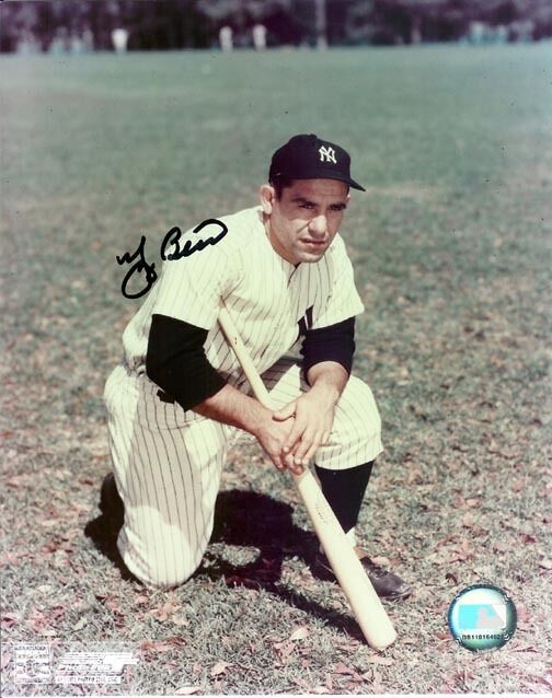 *YOGI BERRA*SIGNED*AUTOGRAPHED*Photo Poster painting*NEW*YORK*YANKEES*MLB*HOF*BASEBALL*COA*