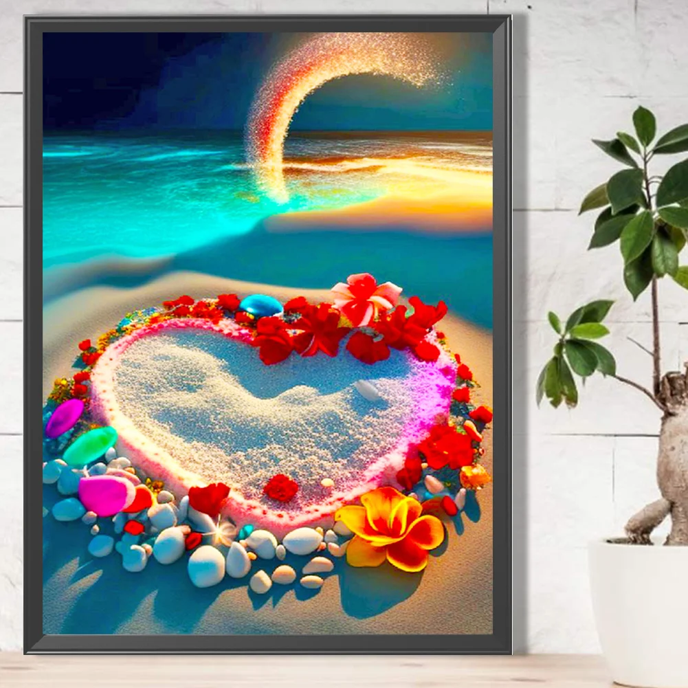 Diamond Painting - Full Round Drill - Romantic Seaside(Canvas|40*60cm)