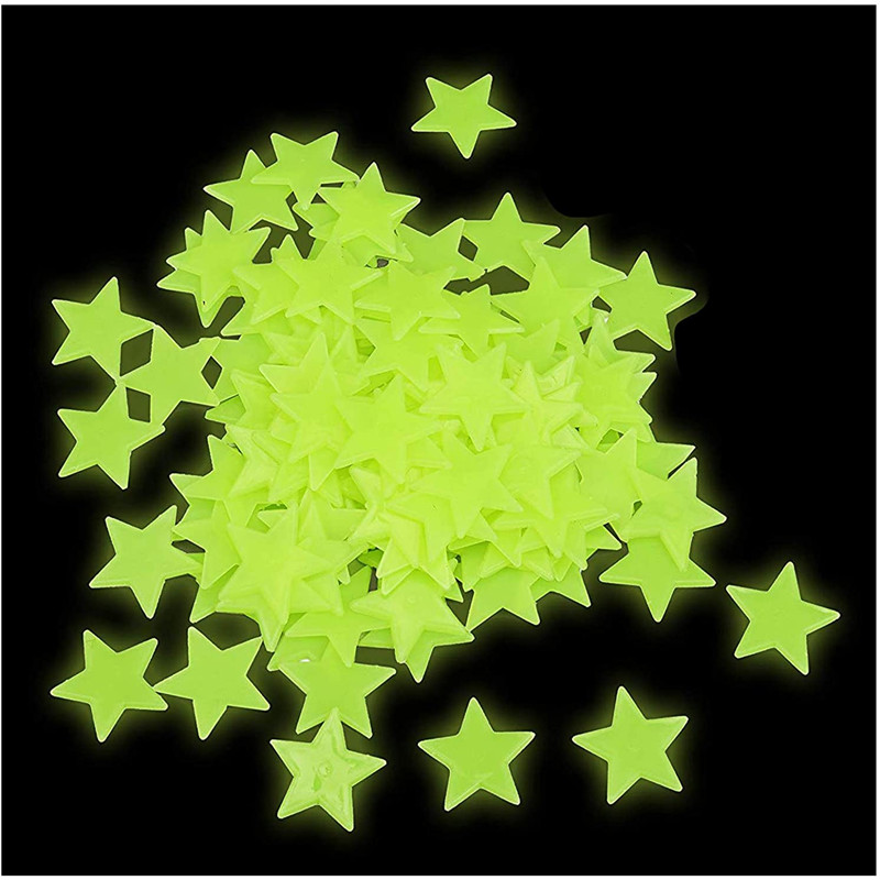 

Amazon Explosive Luminous Fluorescent Star Wall Sticker 100PCS/Package, 501 Original