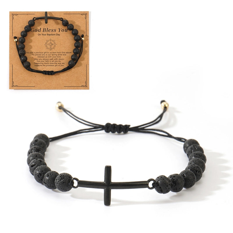 Bohemian Geometric Natural Stone Handmade Men’s Bracelets