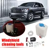 Car Windshield Washer Bottle 12V 1.5L Wiper Systems Reservoir Car Cleaning Tools
