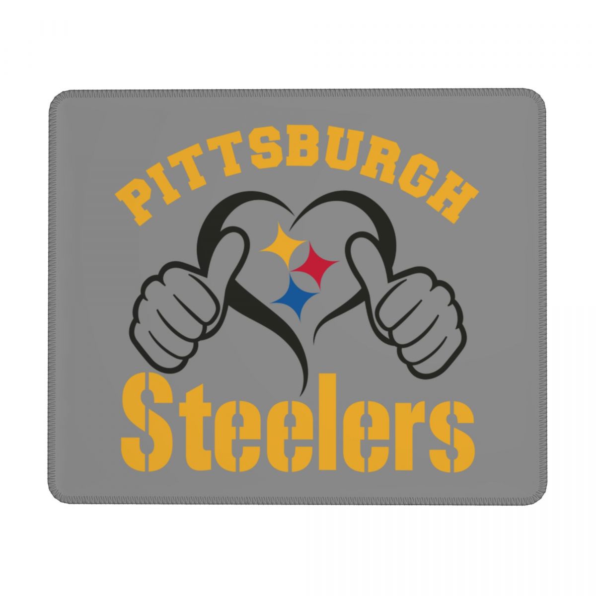 Like Pittsburgh Steelers Square Mouse Pad for Wireless Mouse