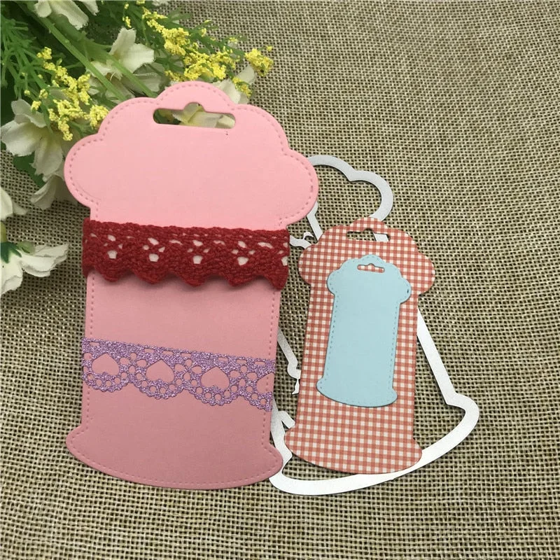 3pc ribbon organizer wire Metal Cutting Dies Stencils For DIY Scrapbooking Decorative Embossing Handcraft Die Cutting Template