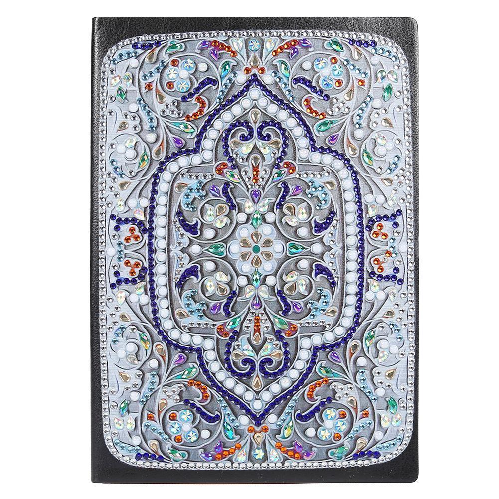 

Mandala-DIY Creative Diamond 50 Pages A5 Notebook, 501 Original