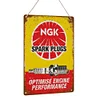 Bougies d&rsquo;allumage NGK - Enseignes en bois(20*30cm/30*40cm)