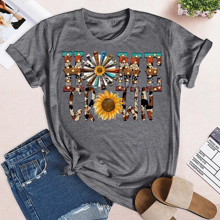 ANB - Home Grown Windmill and Sunflower Retro Tee-05661