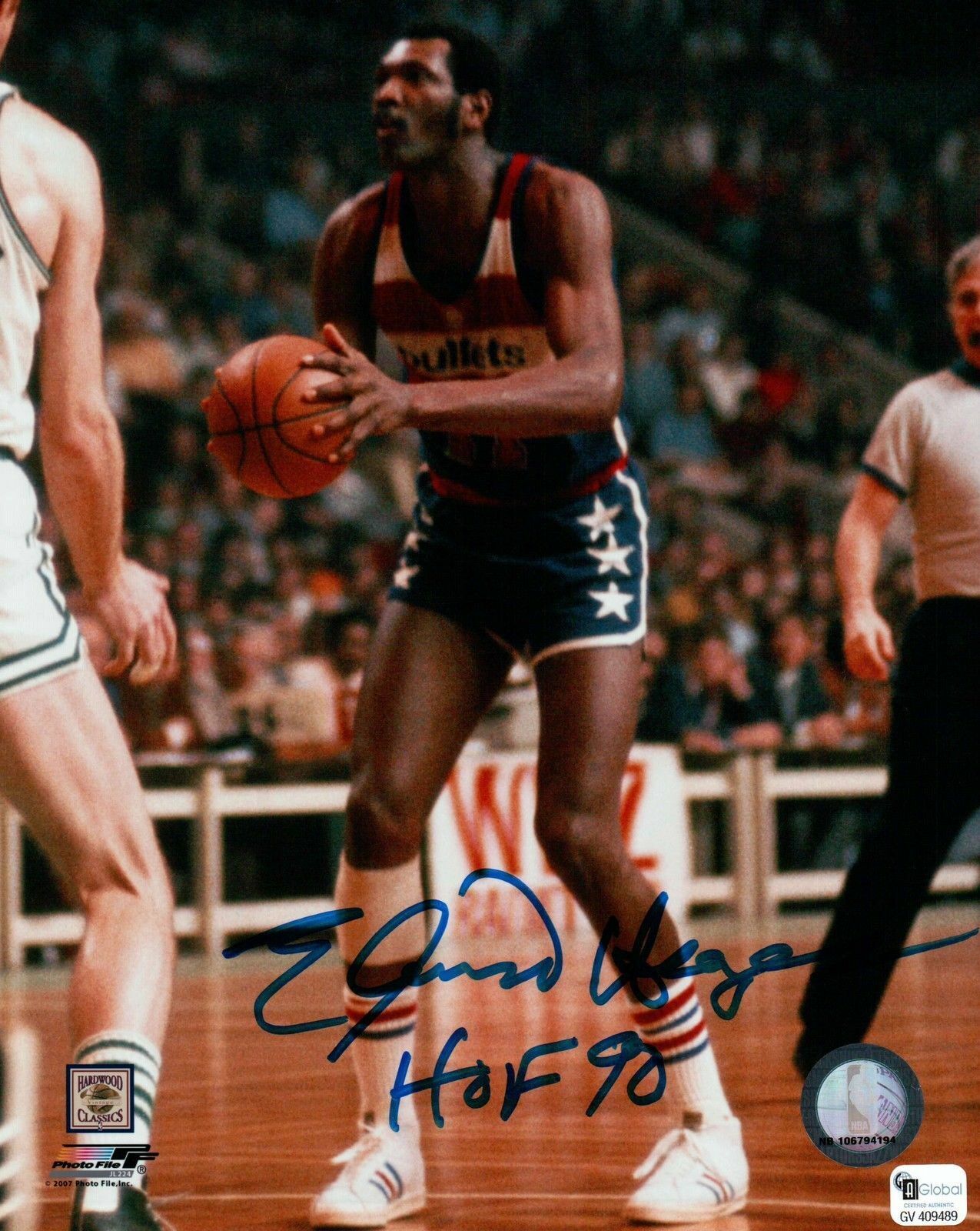 Elvin Hayes Signed 8X10 Autograph Photo Poster painting HOF 90