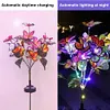 2 Pack Solar Butterfly Stake Light LED Garden Light Auto On/Off for Yard Pathway