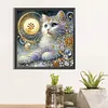 Cat-Peinture sp&eacute;ciale partielle au diamant-30*30cm