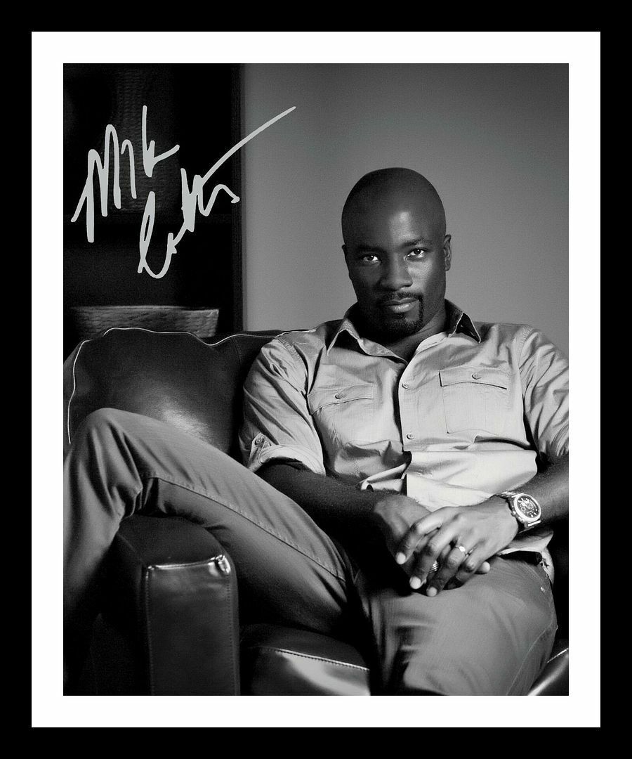 Mike Colter Autograph Signed & Framed Photo Poster painting 1