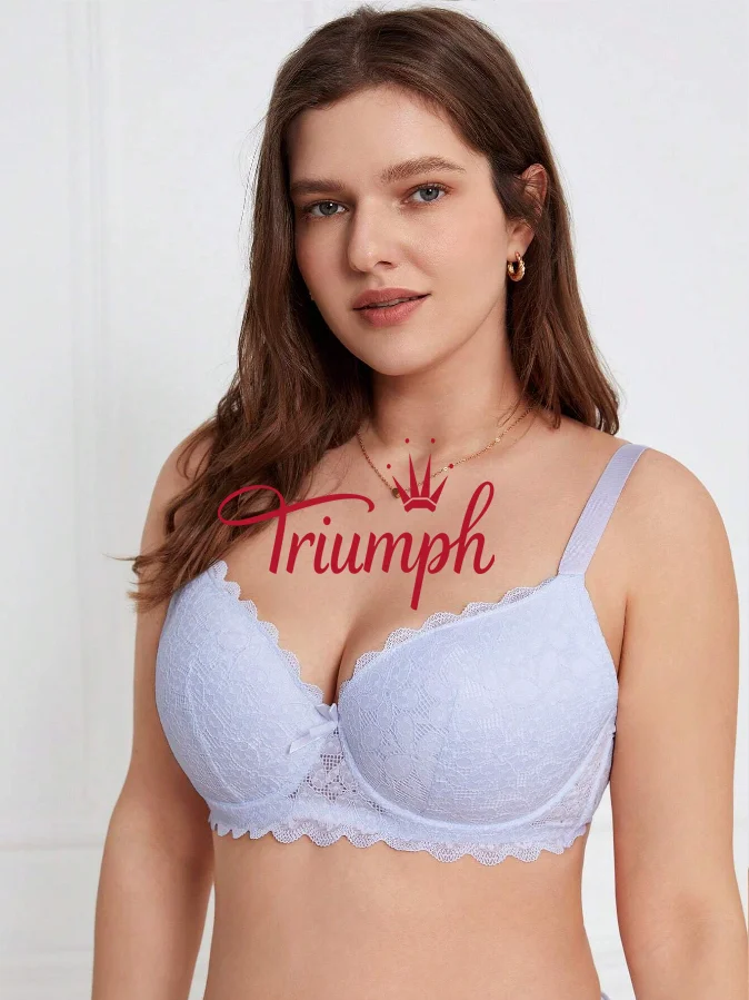 Triumph - (3 ks) čipkovan&aacute; podprsenka nadmernej veľkosti