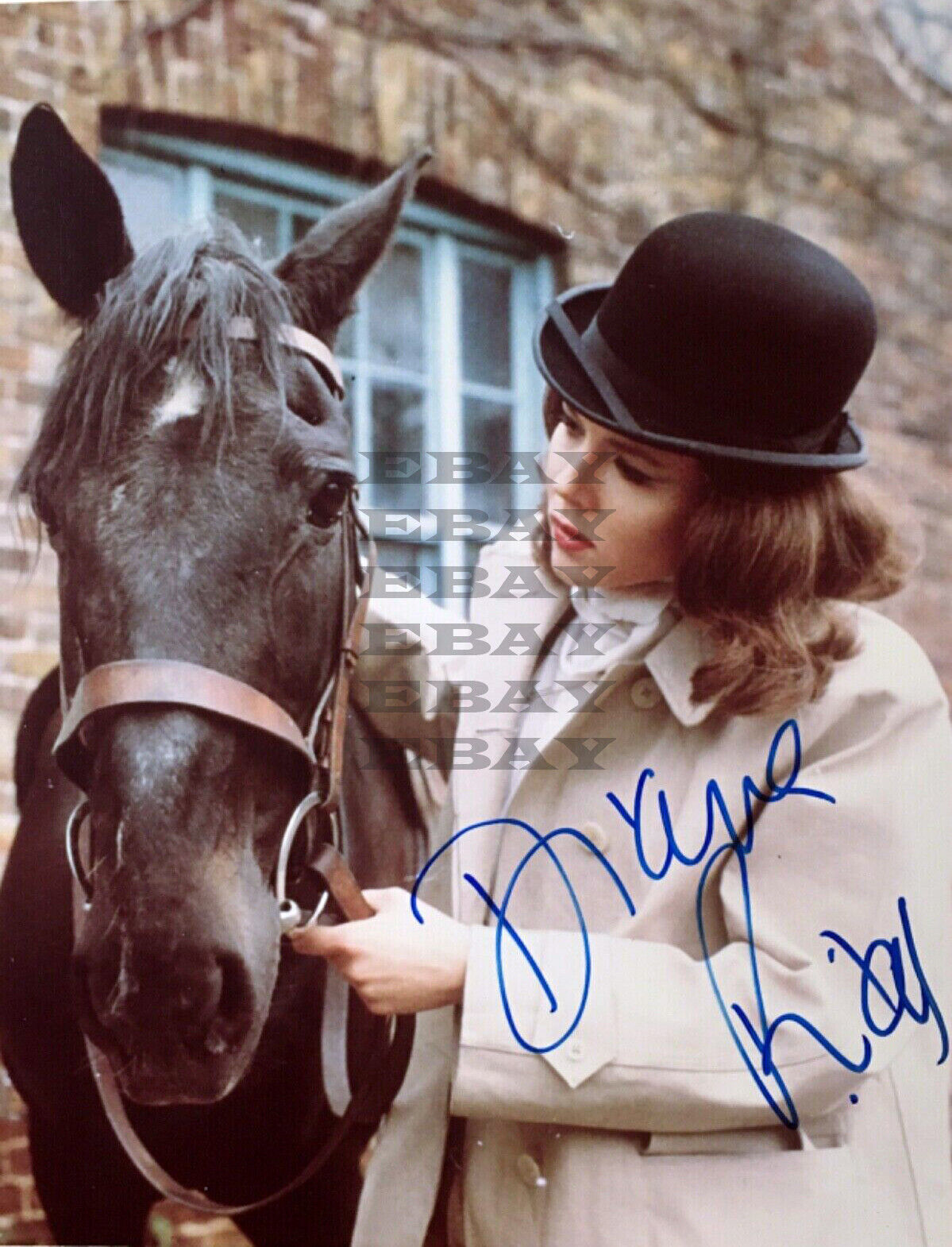 DIANA RIGG Autographed Signed 8x10 Photo Poster painting Reprint