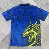 2025/2026 Real Madrid Blue Dragon pattern Special Edition Football Jersey 1:1 Thai quality